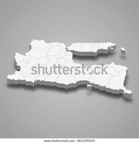 239 East Java Map Stock Vectors, Images & Vector Art | Shutterstock