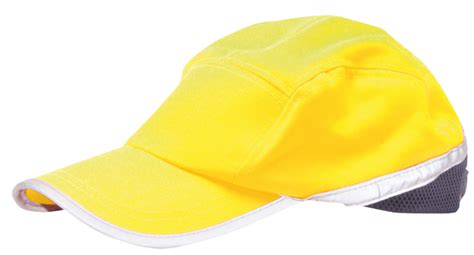 Yellow High Viz Baseball Cap Portwest HB10 - redoakdirect.com