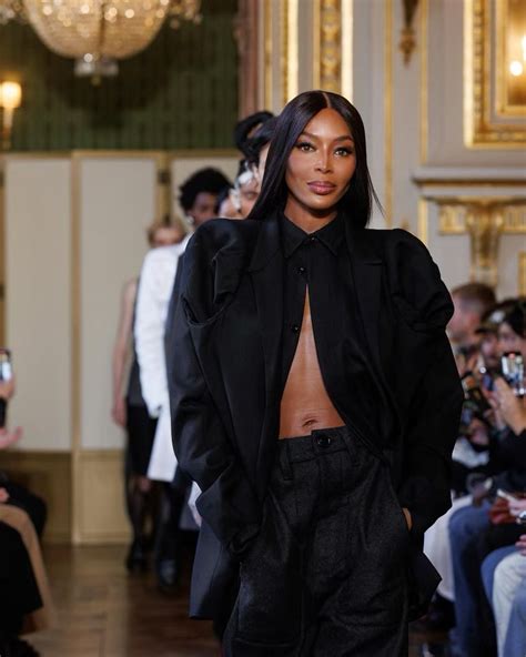 Ageless Beauty - How Naomi Campbell Redefined Runway Confidence at 53 ...