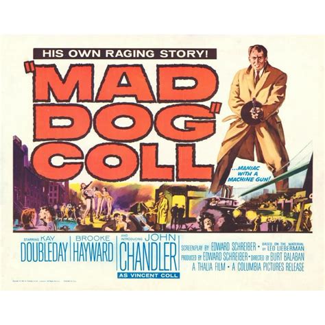 Mad Dog Coll - movie POSTER (Style A) (11" x 14") (1961) - Walmart.com ...