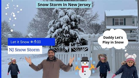 New Jersey Snow Storm 2021 | SZ feeling in NJ | Iknoor Playing In Snow ...