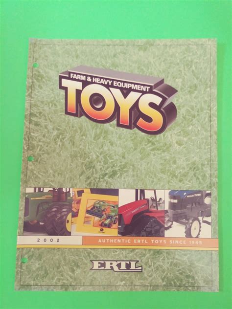 2002 Ertl Farm And Heavy Equipment Toy Catalog