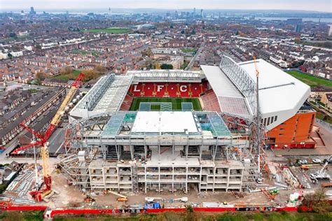 27 photos of Anfield Road End timeline - From Klopp breaking ground to new roof - Liverpool FC ...