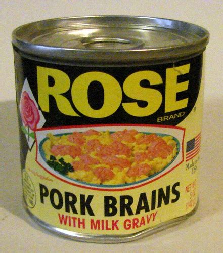 Dave's Cupboard: Canned Pork Brains in Milk Gravy