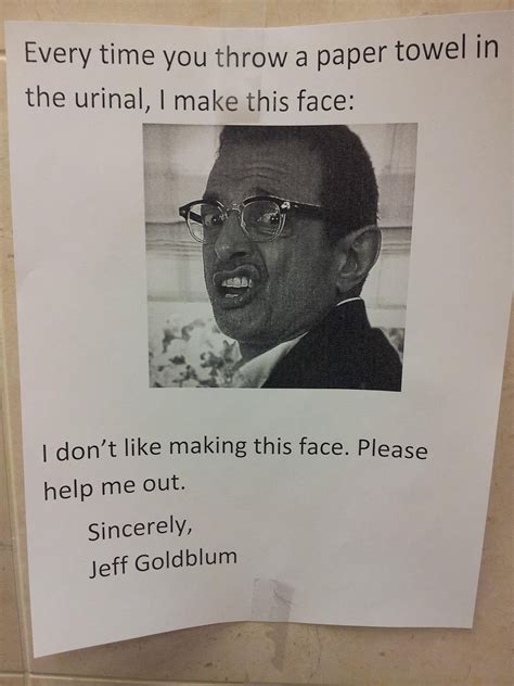 The janitor where I work has a good sense of humor : pics