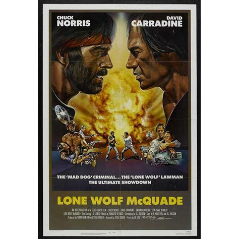 Lone Wolf McQuade - movie POSTER (Style C) (11" x 17") (1983) - Walmart.com - Walmart.com