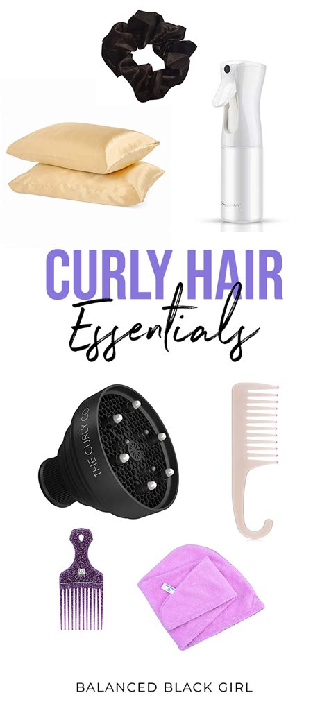 7 Essential Tools for Curly Hair - All Under $20 - Balanced Black Girl