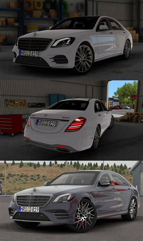 [ATS] Mercedes-Benz W222 S-Class S-400d v4.3 - 1.46 - ATS mods ...