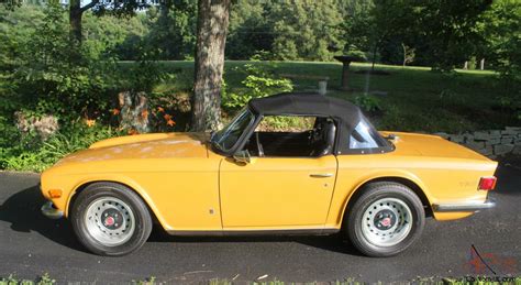 1971 Triumph TR6 Convertible