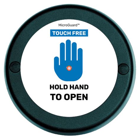 Touch Free Hand Sensor with MicroGuard™ Anti-Microbial Coating Access Control & Automatic Door ...