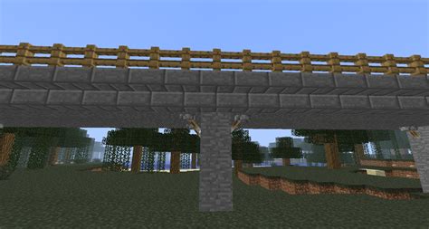 [detail] minekart train bridge : Minecraft