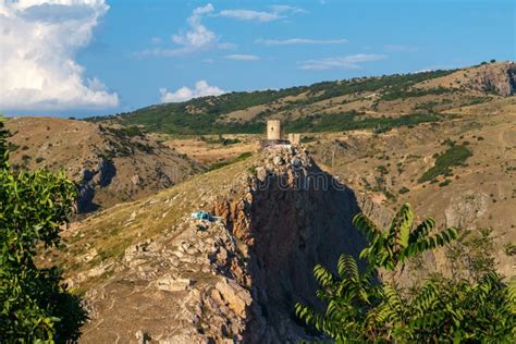 Cembalo Old Fort in Balaklava. Crimea Stock Photo - Image of monument, hole: 6280764