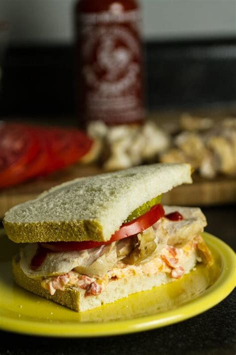 Pimento Cheese Chicken Sandwich | FaveSouthernRecipes.com