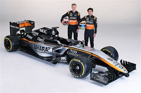 Force India F1 team reveals new 2015 colour scheme