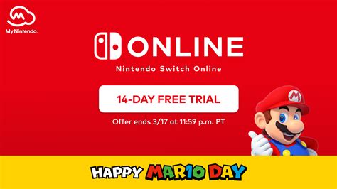 Nintendo Switch Online: 14-Day Free Trial Membership | Rewards | My ...