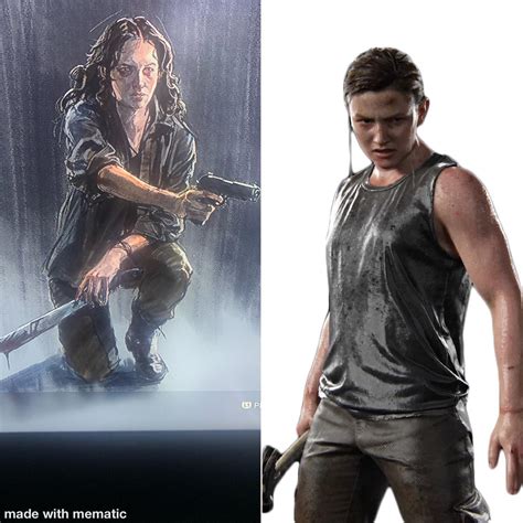 Which is better concept art Abby or final abby : r/TheLastOfUs2