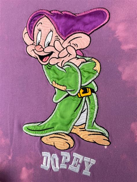 M Classic Disney Dopey Bleached T Shirt | Etsy