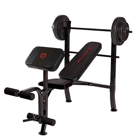 Standard Bench 80lbs Weight Set Quality Strength Products