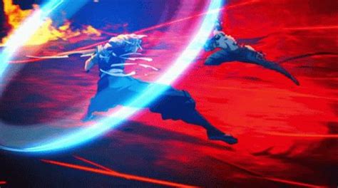 Tengen Uzui Gyutaro GIF - Tengen Uzui Gyutaro Fight - Discover & Share GIFs | Anime fight ...