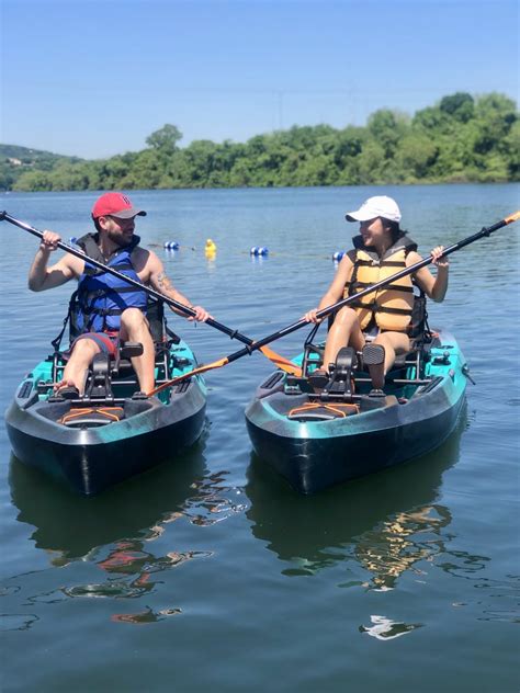 Pedal Kayak Austin on Lady Bird Lake near Downtown Austin