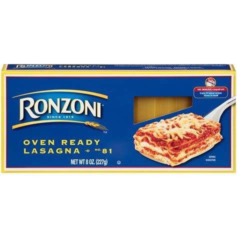 Ronzoni Oven Ready Lasagna Recipe - banana-breads.com