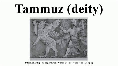 Tammuz (deity) - YouTube