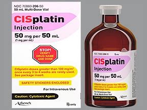 Cisplatin dosing, indications, interactions, adverse effects, and more