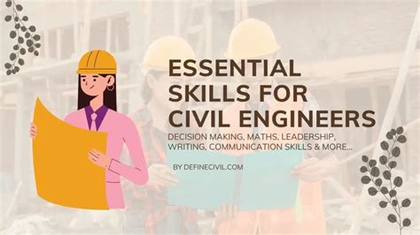 Top 8+ skills every Civil Engineer must have– ($$Bonus$$ Tips) - Definecivil