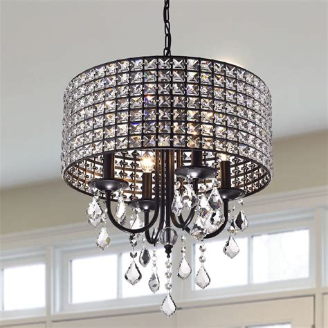 Wellyer Chione 4 Light Drum Chandelier & Reviews | Wayfair