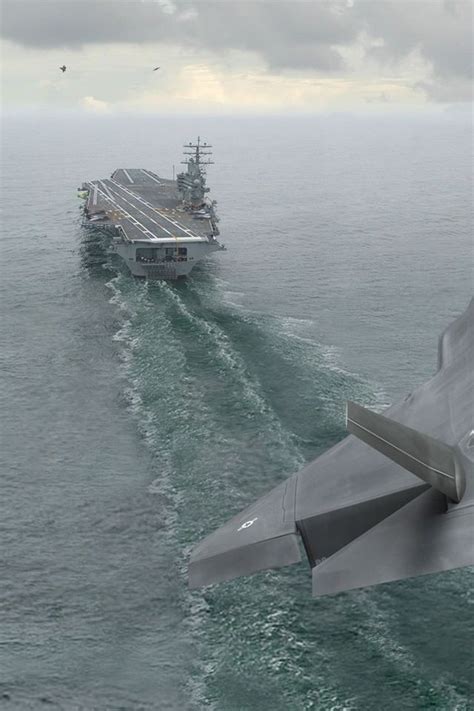 Brave U.S. Navy Carrier Landing