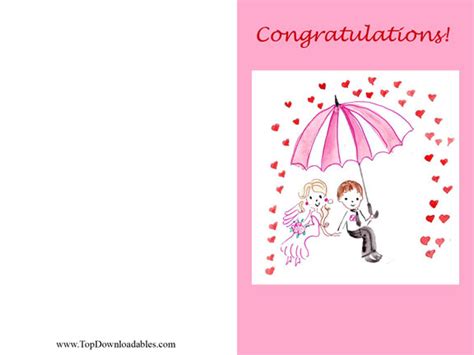 Free Printable Bridal Shower Cards