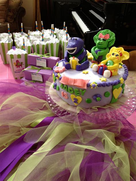 Pin on Barney Birthday Party Ideas