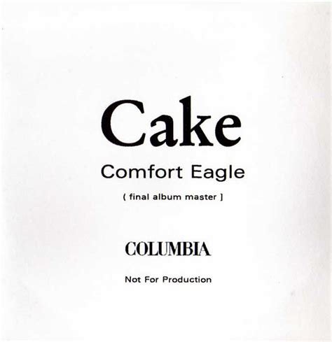 Cake – Comfort Eagle (2001, CDr) - Discogs