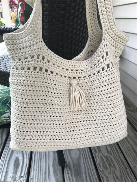 DIY Crochet Pattern: Beach Bag & Market Tote