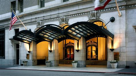 The Palace Hotel, San Francisco - Hotel Entrance Canopy Swing, Deck ...