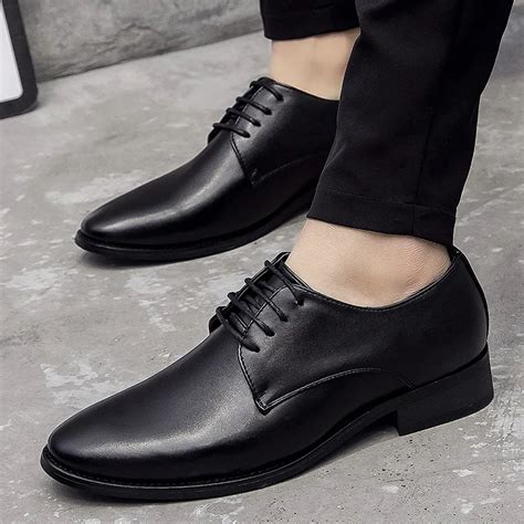 New 2018 Fashion Italian Designer Formal Mens Dress Shoes Genuine Leather Luxury Wedding Shoes ...