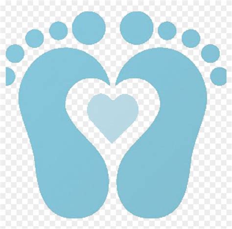 footprints with a heart in the middle