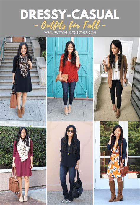 5 Dressy Casual Fall Looks - Putting Me Together