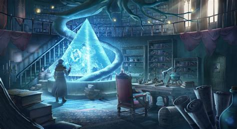 Runic Chronicles; Alchemy Lab, Andrew Baptist | Fantasy art landscapes ...