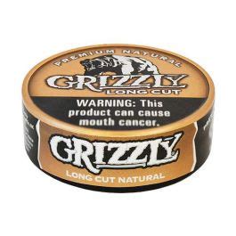 Order Grizzly Tobacco 1.2oz Long Cut Northerner US