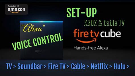 FIRE TV CUBE | SETUP & DEMO | How to Connect XBOX & Cable with Alexa on the Fire Tv Cube - YouTube