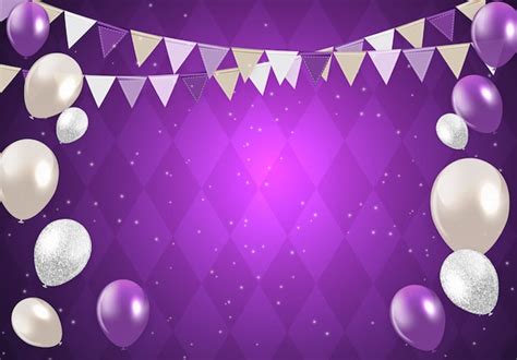 Birthday party greeting Vector | Free Download