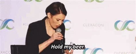 Chyler Leigh Hold My Beer GIF – Chyler Leigh Hold My Beer Supergirl ...