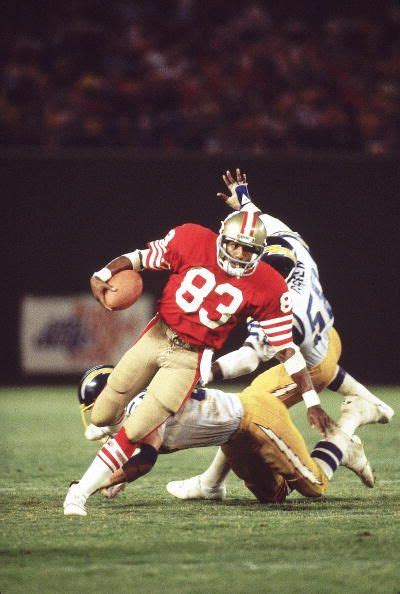 San Francisco 49ers Renaldo Nehemiah in action, rushing vs San Diego ...