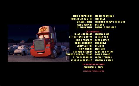 During the credits of Cars (2006), the cars watch versions of Disney movies with the characters ...