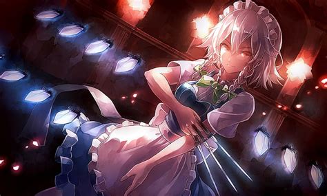 3840x2160px | free download | HD wallpaper: Anime, Touhou, Sakuya ...