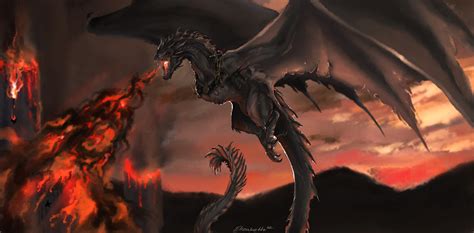 ArtStation - Balerion The Black Dread