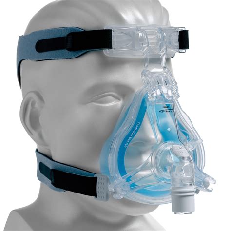 Philips Respironics ComfortGel Blue FULL Face CPAP Mask : 30-Night Risk Free Trial : Ships Free