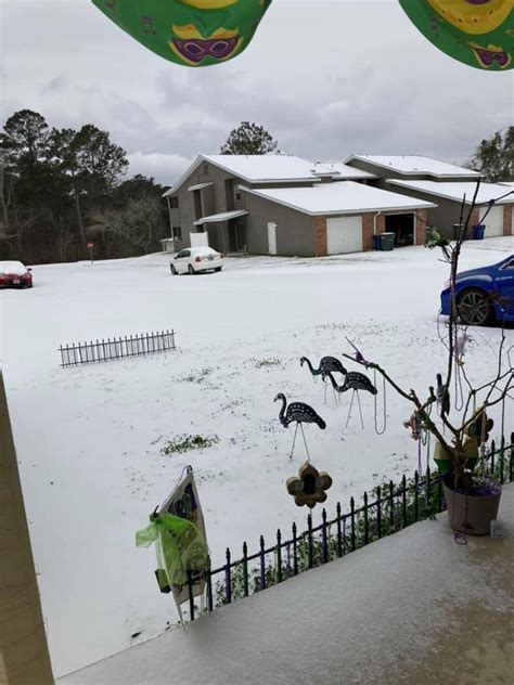 BRPROUD | Photo Gallery – Snow in Louisiana!