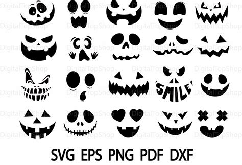 Scary Pumpkin Face Png